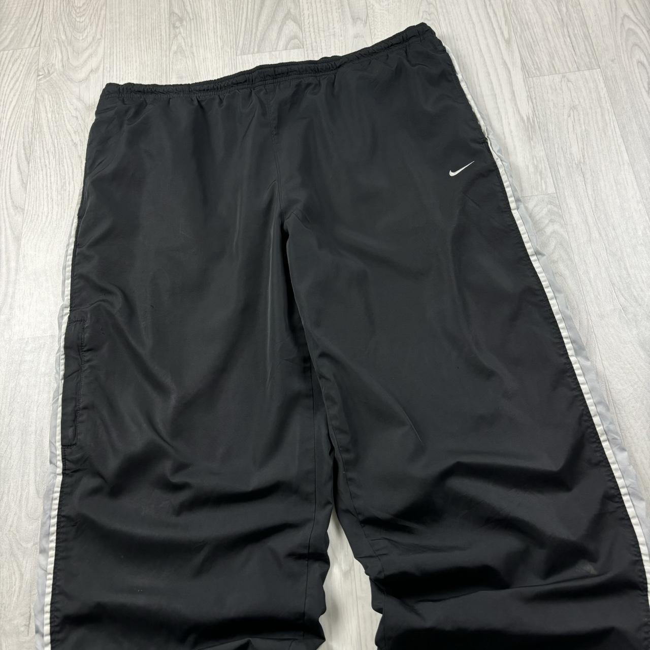 VINTAGE Y2K NIKE BAGGY TRACKSUIT BOTTOMS BLACK