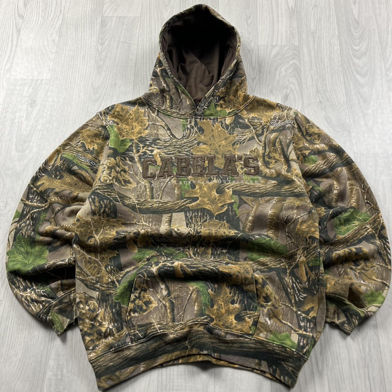 VINTAGE REALTREE CABELAS HOODIE CAMO