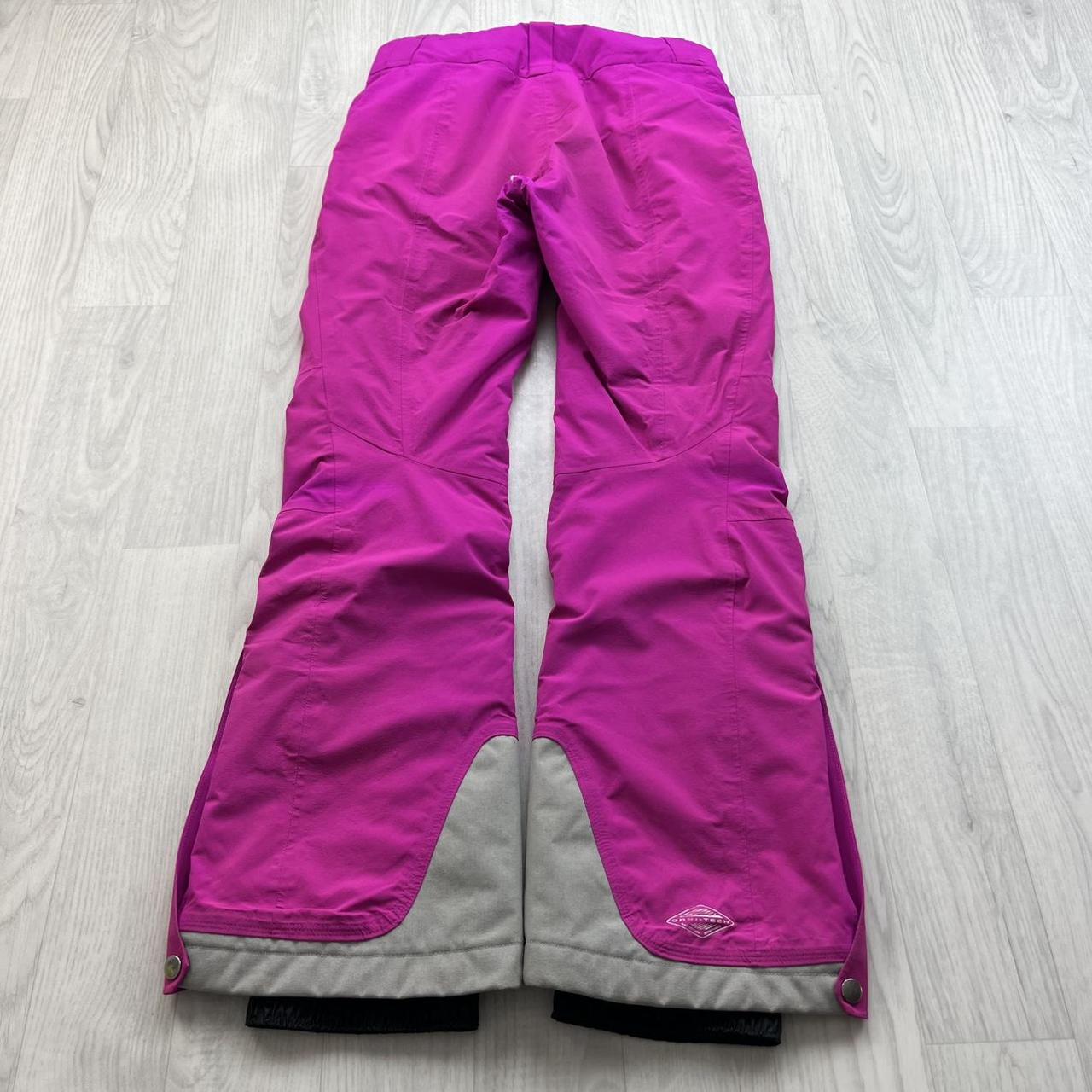VINTAGE Y2K COLUMBIA LOW RISE BAGGY SKI PANTS SALOPETTES PINK