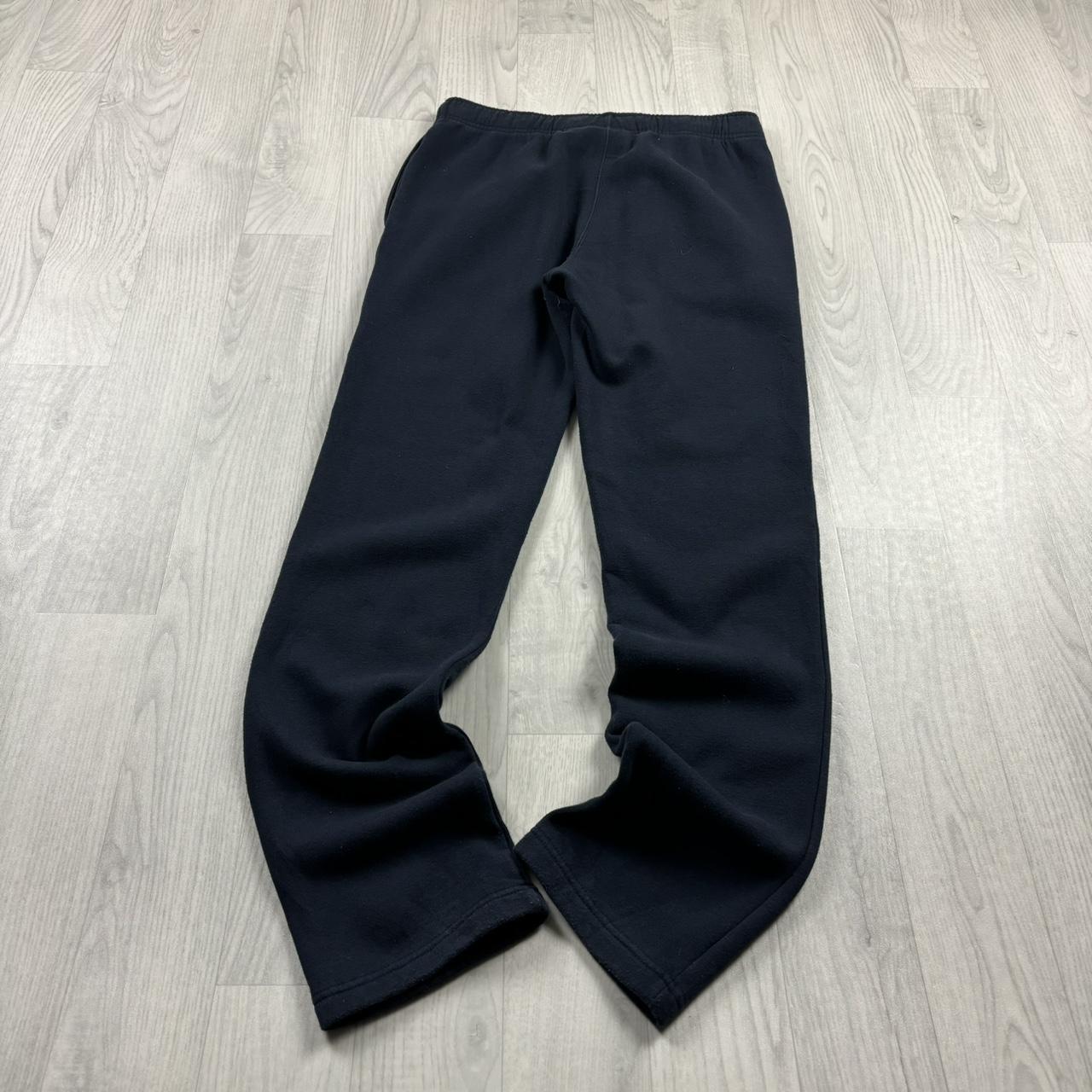VINTAGE 00s CHAMPION STRAIGHT LEG COTTON SWEATPANTS NAVY