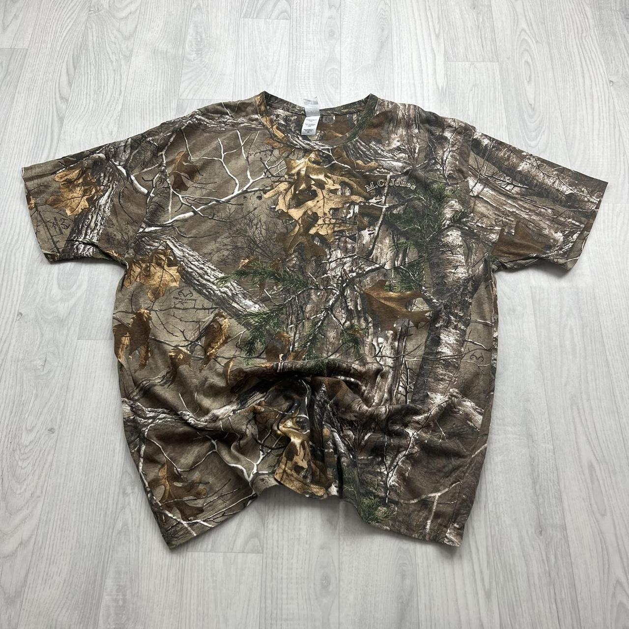 VINTAGE Y2K REALTREE T SHIRT CAMO