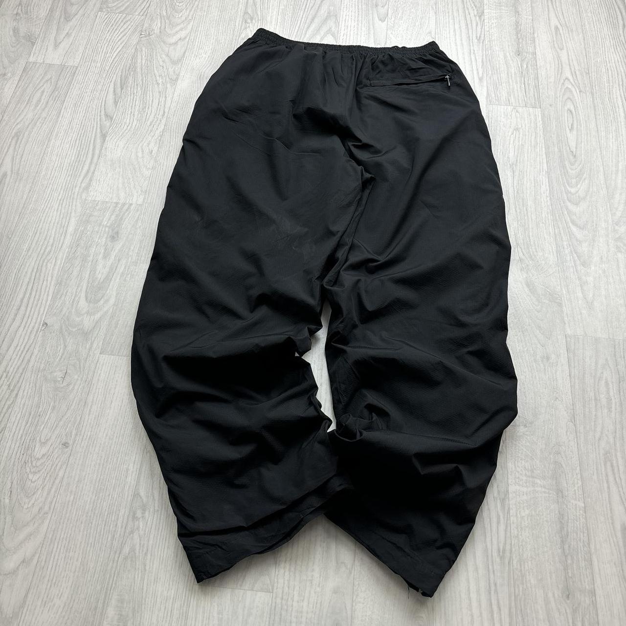 VINTAGE Y2K CHAMPION BAGGY TRACKSUIT BOTTOMS BLACK