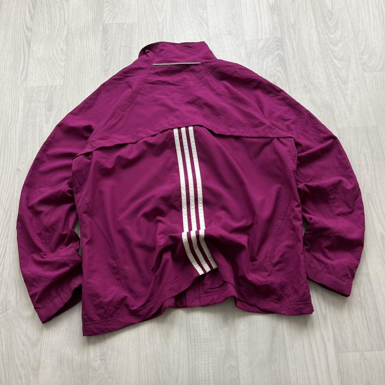 VINTAGE Y2K ADIDAS WINDBREAKER TRACK JACKET PINK