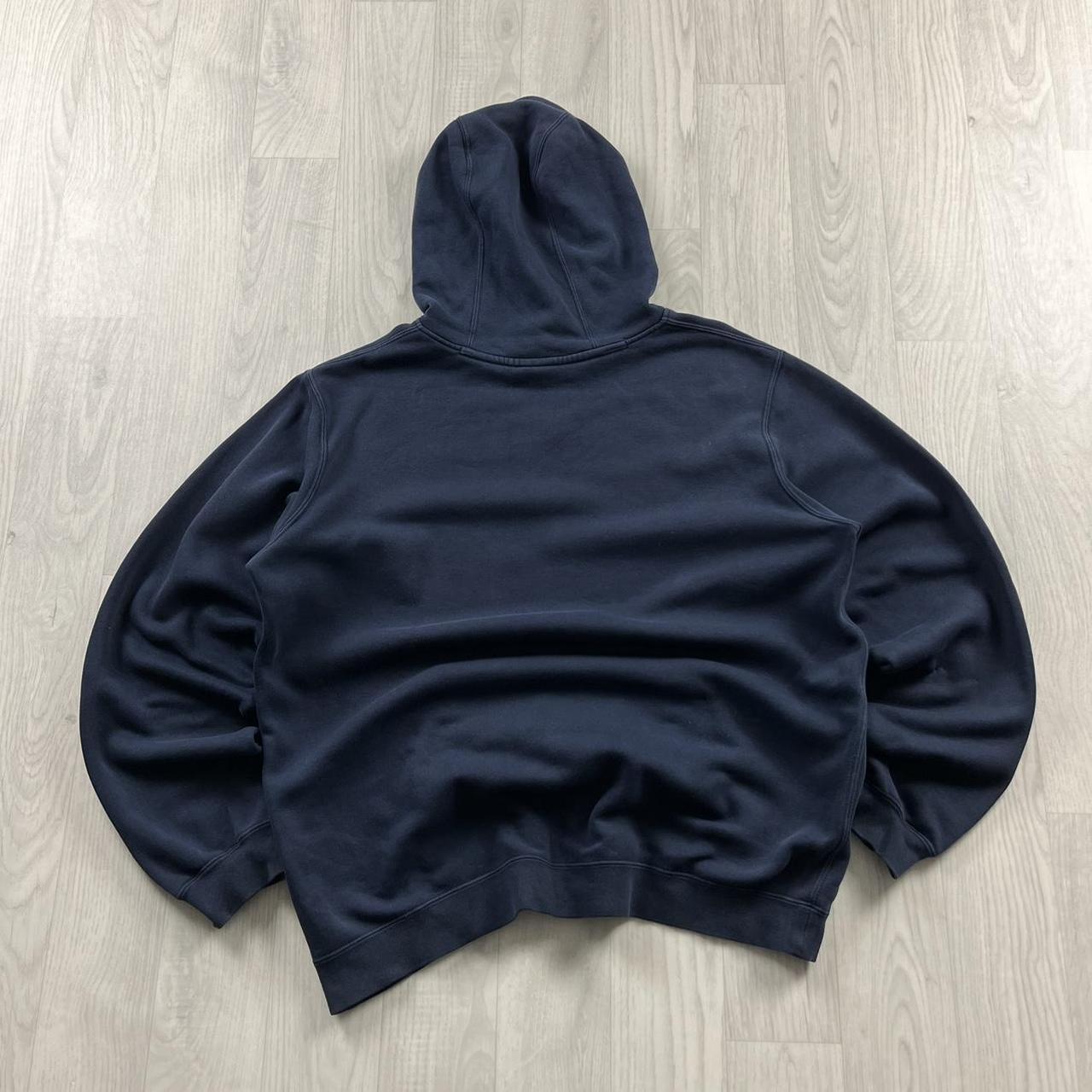VINTAGE Y2K NIKE SPELL OUT HOODIE NAVY