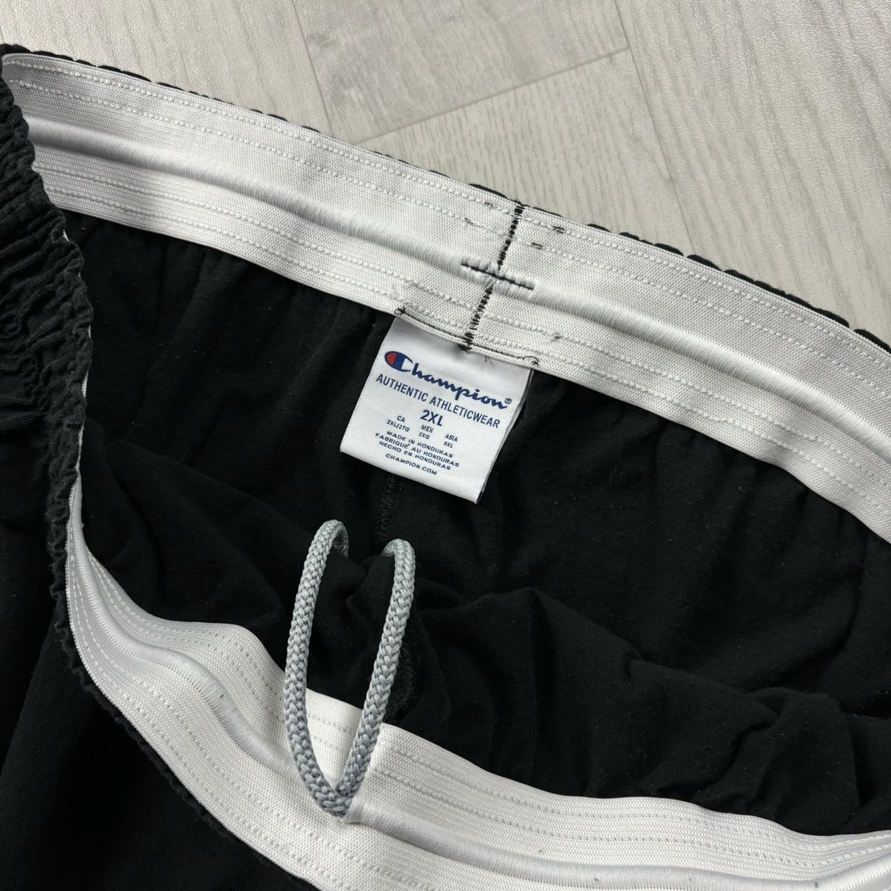 VINTAGE 00s CHAMPION BAGGY LIGHTWEIGHT SWEATPANTS BLACK