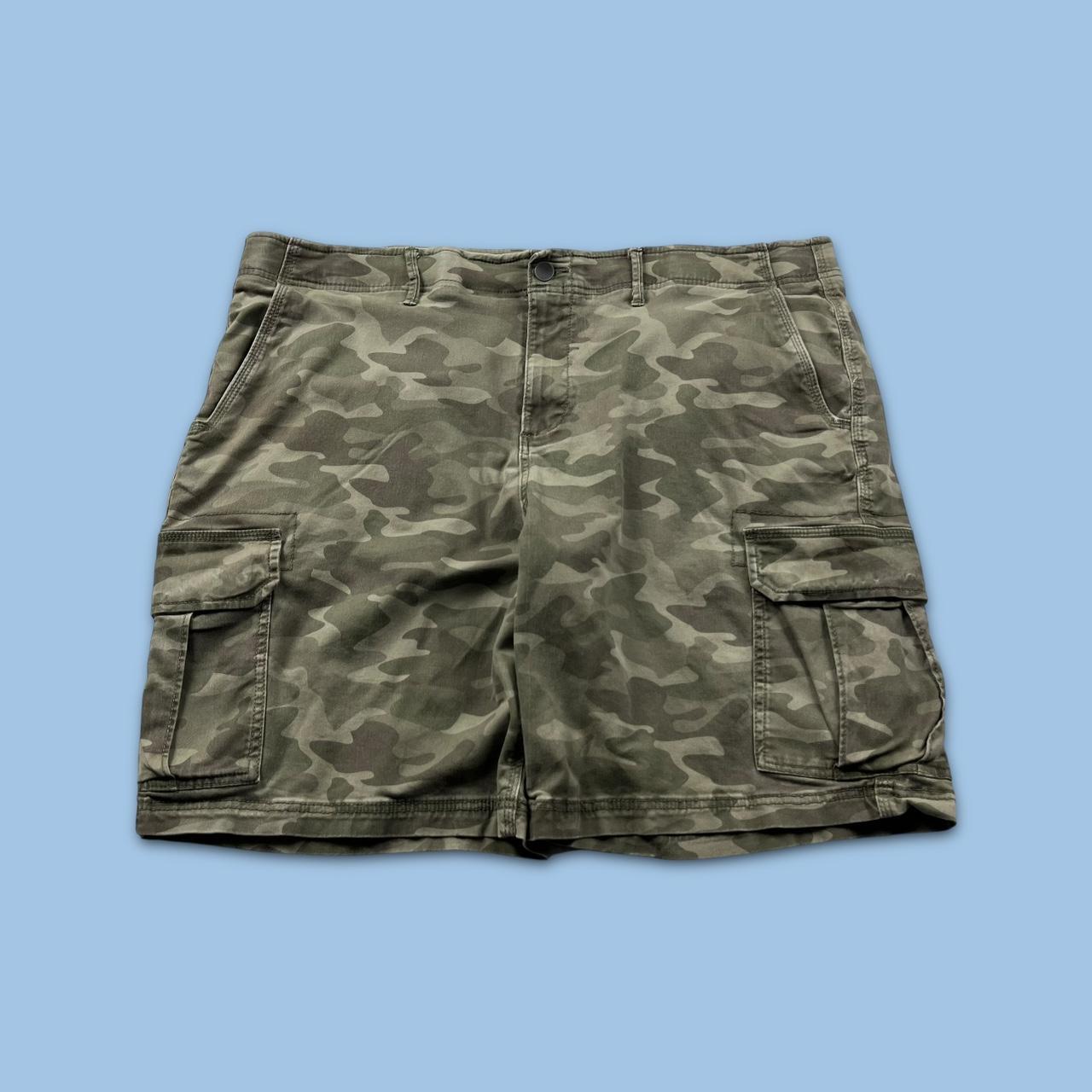 GEORGE BAGGY LOOSE CAMO SHORTS
