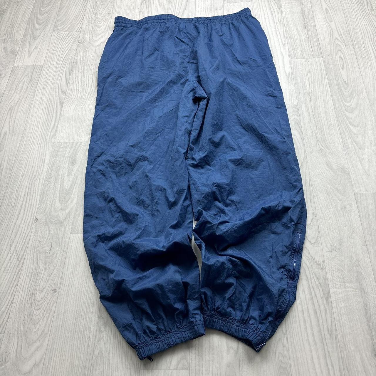 VINTAGE Y2K CHAMPION BAGGY TRACKSUIT BOTTOMS BLUE