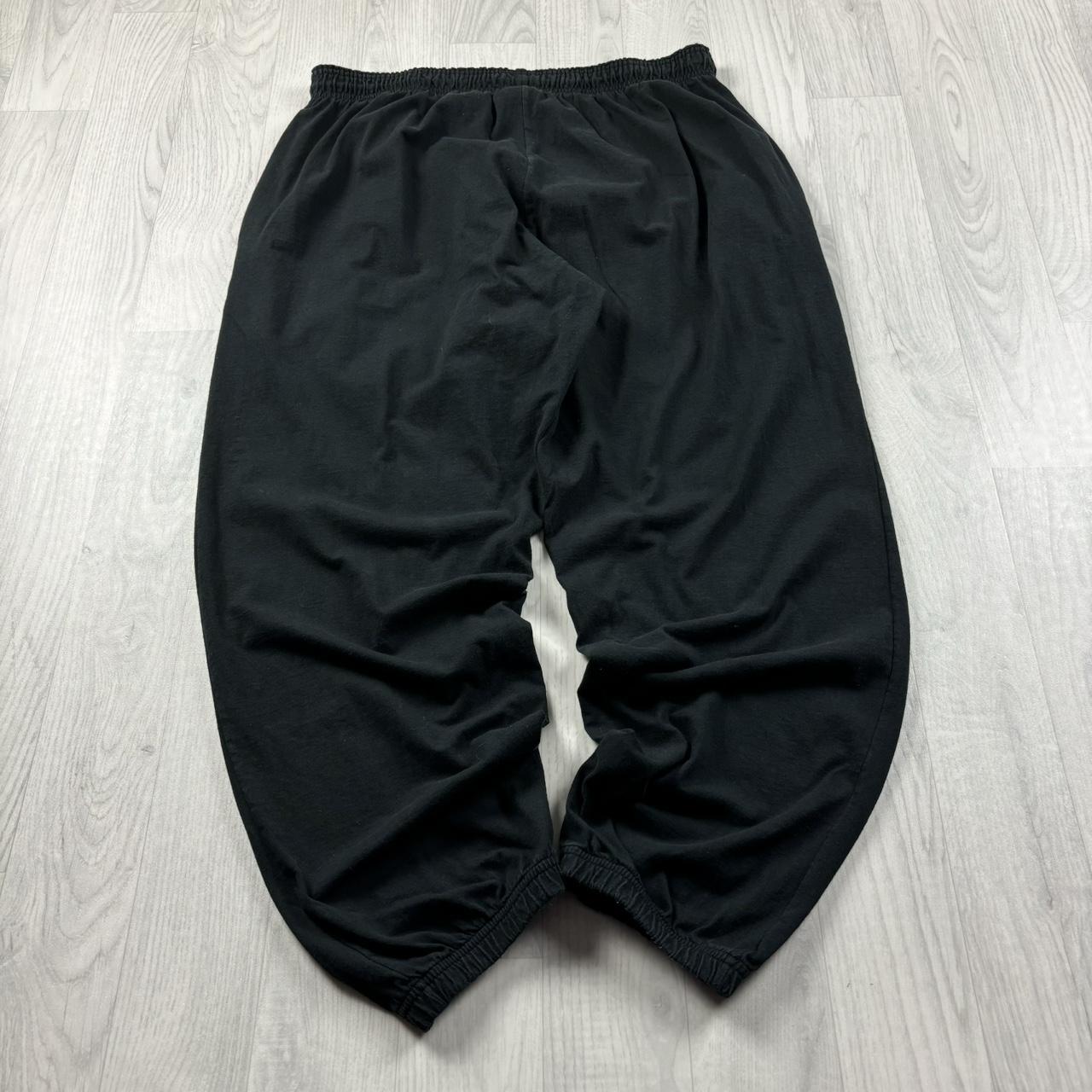 VINTAGE 00s CHAMPION BAGGY LIGHTWEIGHT SWEATPANTS BLACK