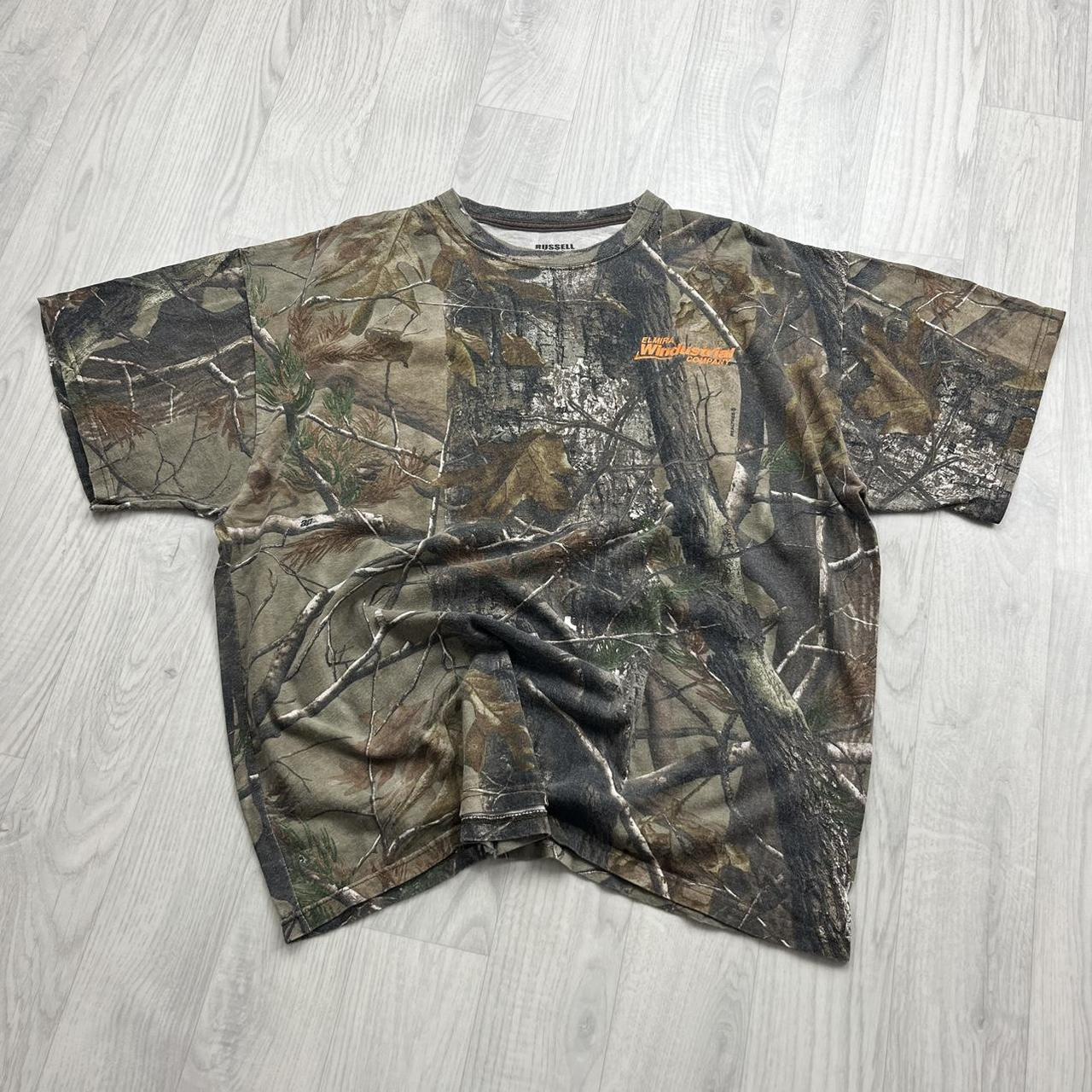 VINTAGE Y2K REALTREE T SHIRT CAMO