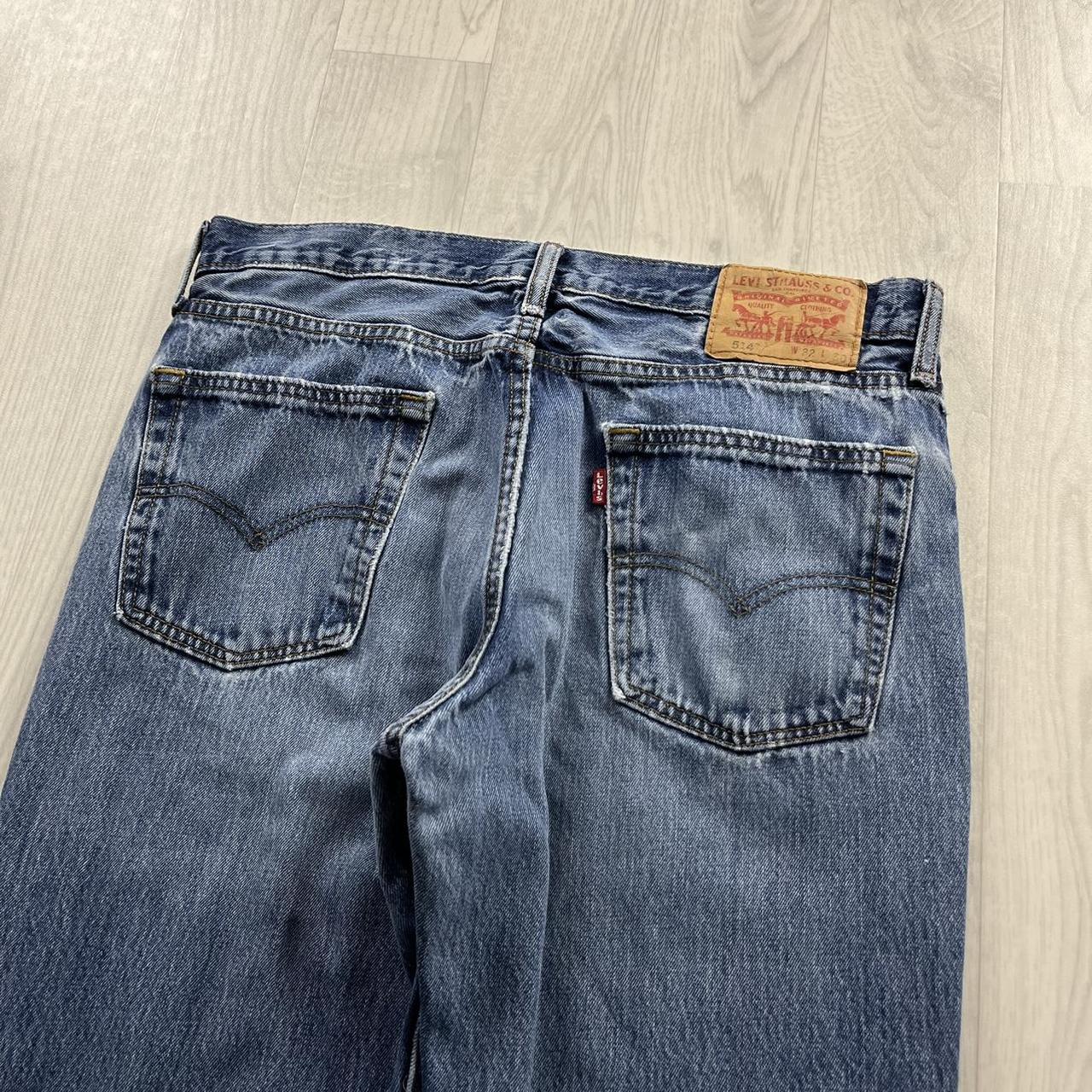 VINTAGE LEVIS RED TABS STRAIGHT LEG JEANS BLUE