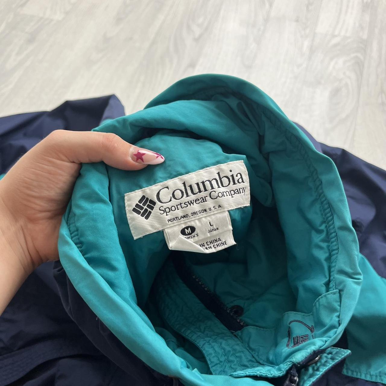 VINTAGE 00s COLUMBIA TECHNICAL HEAVY SKI JACKET NAVY