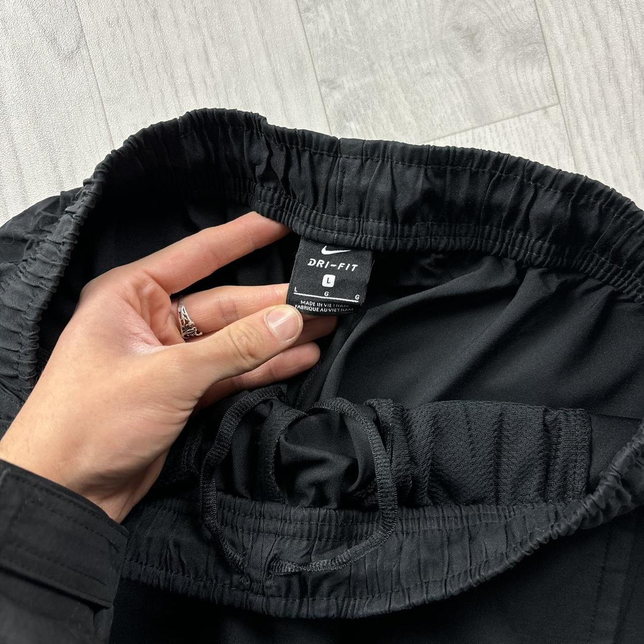 VINTAGE Y2K NIKE BAGGY TRACKSUIT BOTTOMS BLACK