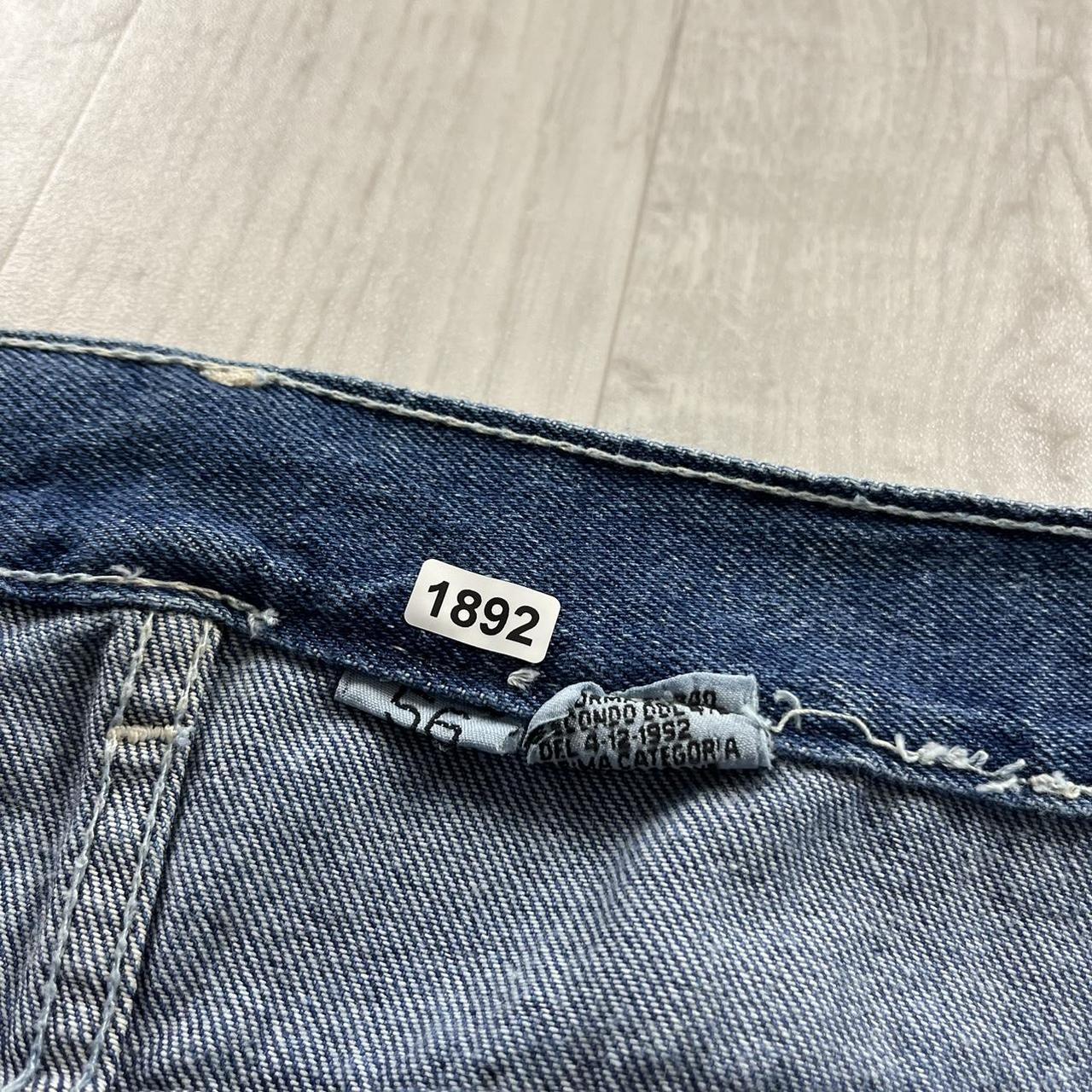 VINTAGE BA BAGGY CARPENTER JEANS BLUE