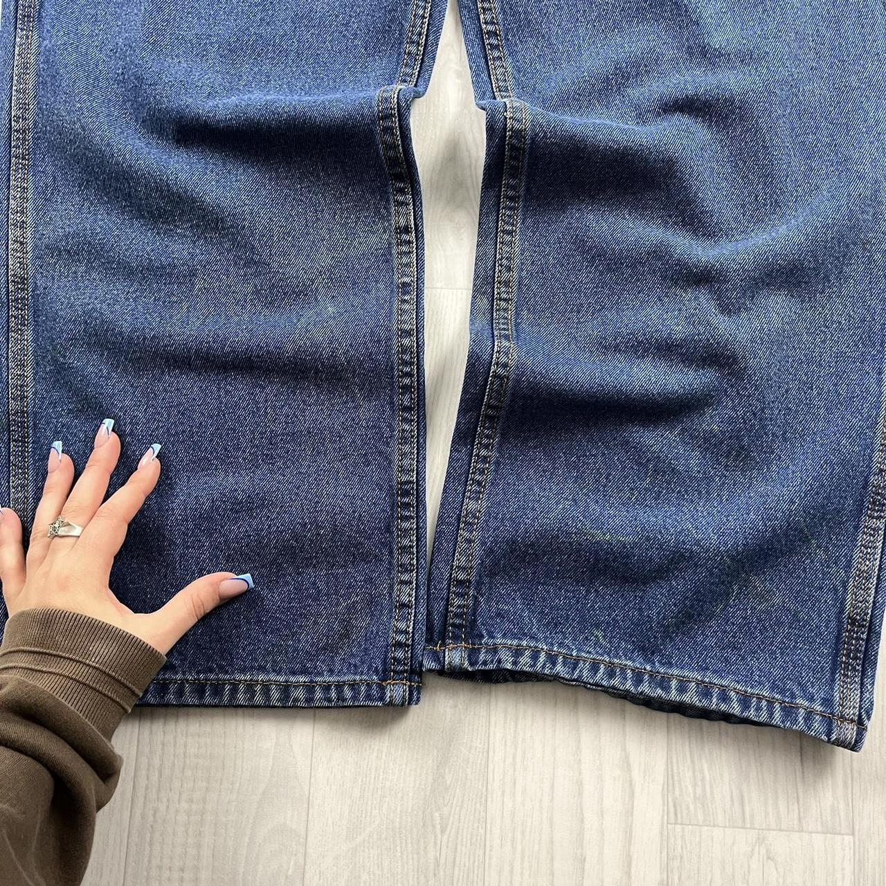 VINTAGE SCHMIDT BAGGY CARPENTER JEANS BLUE