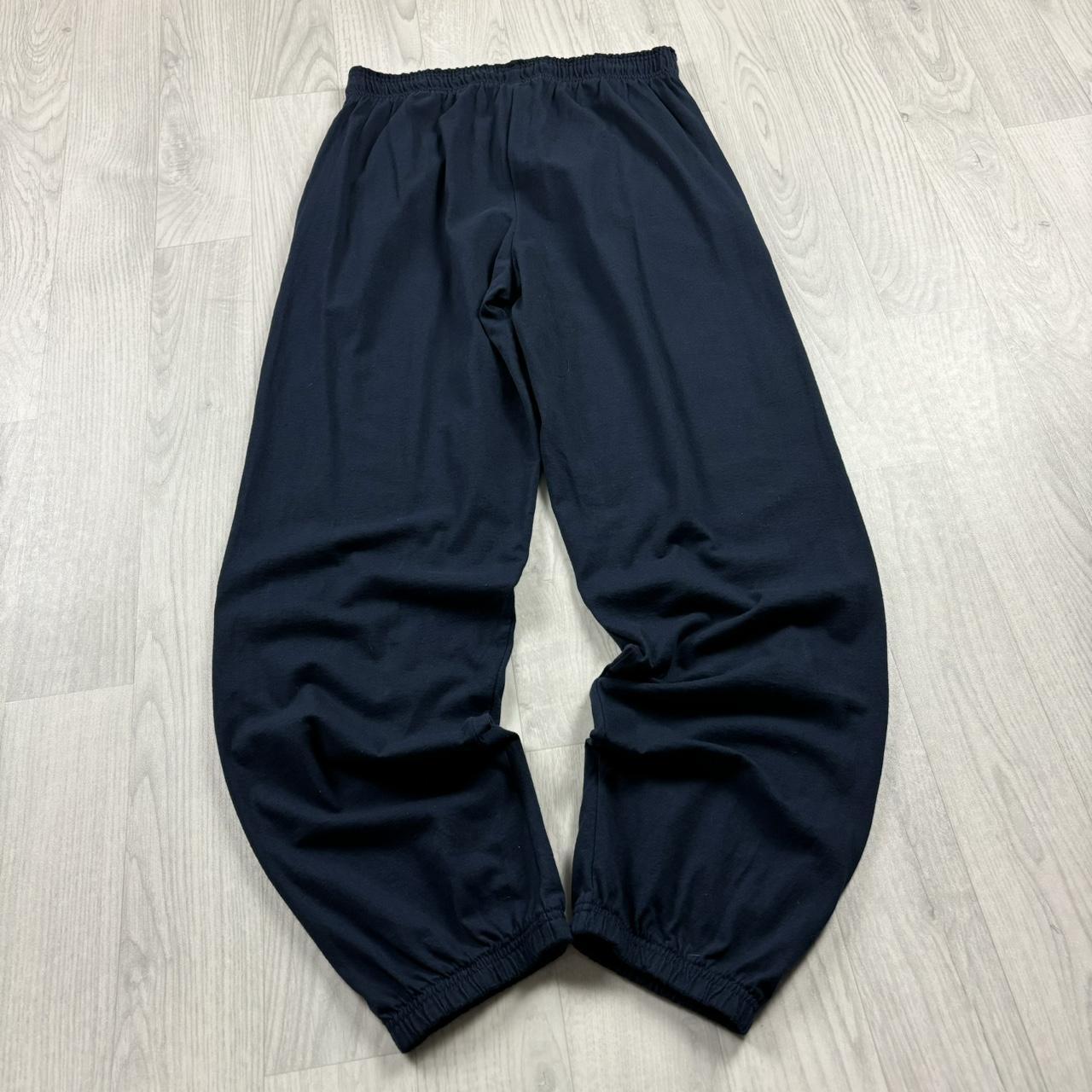 VINTAGE 00s CHAMPION BAGGY LIGHTWEIGHT SWEATPANTS NAVY