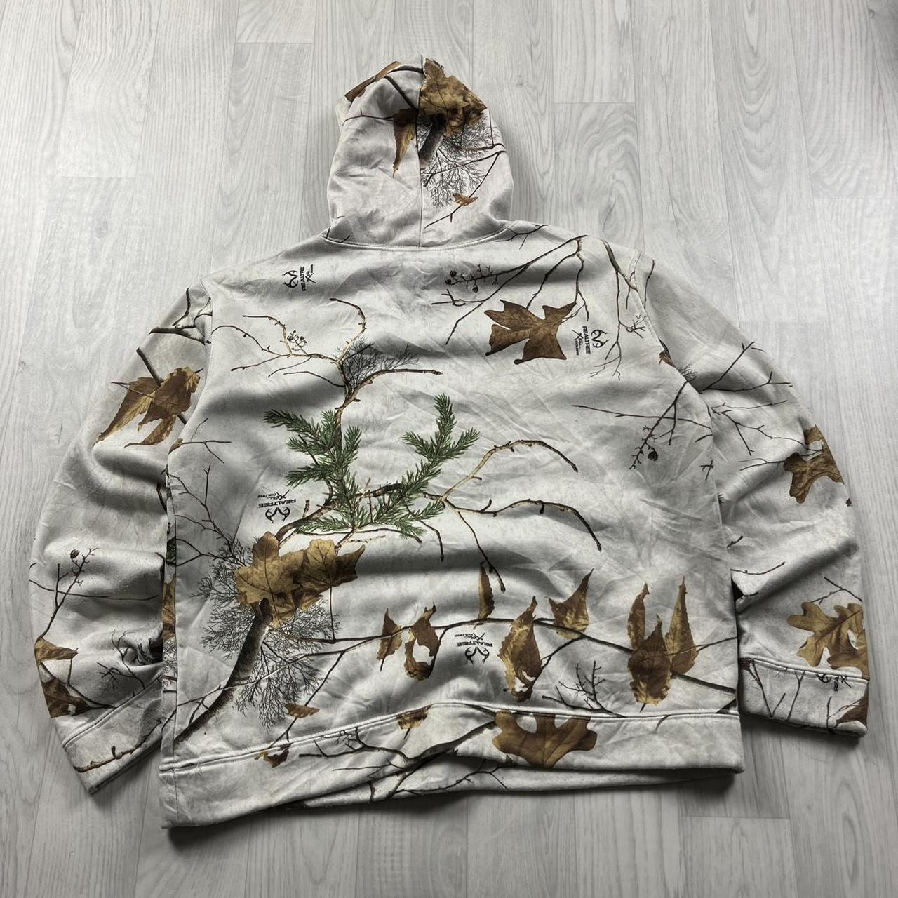 VINTAGE REALTREE HOODIE CAMO PINK WHITE