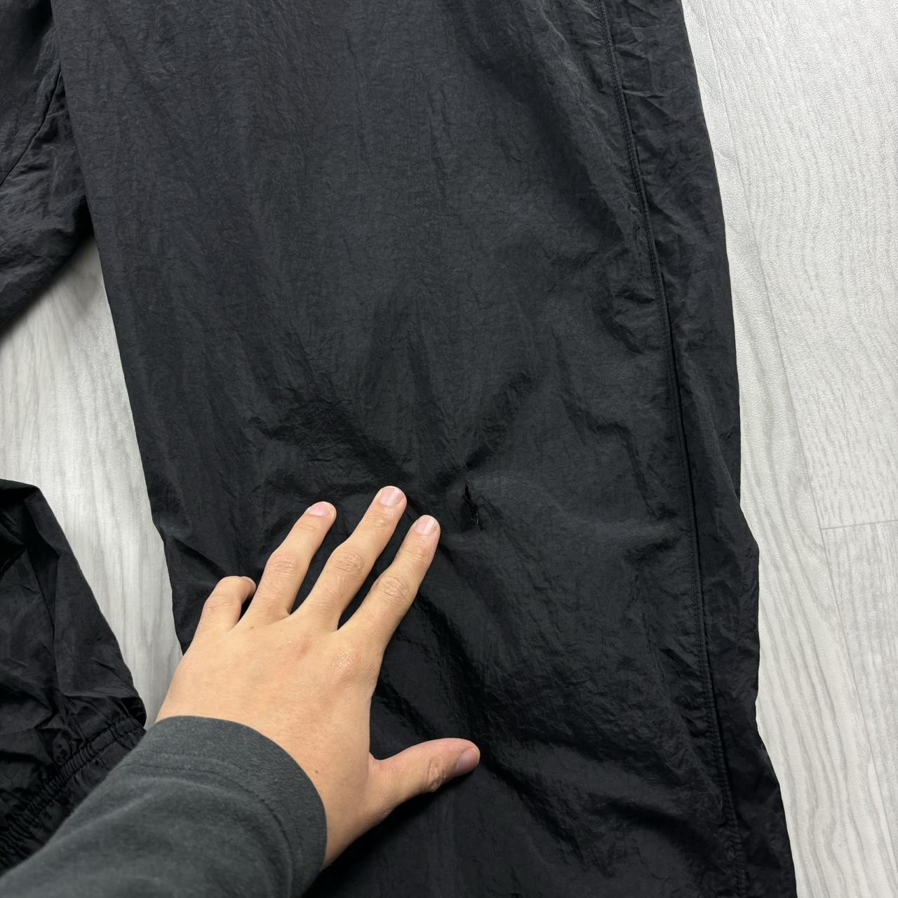 NIKE BAGGY TRACKSUIT BOTTOMS BLACK