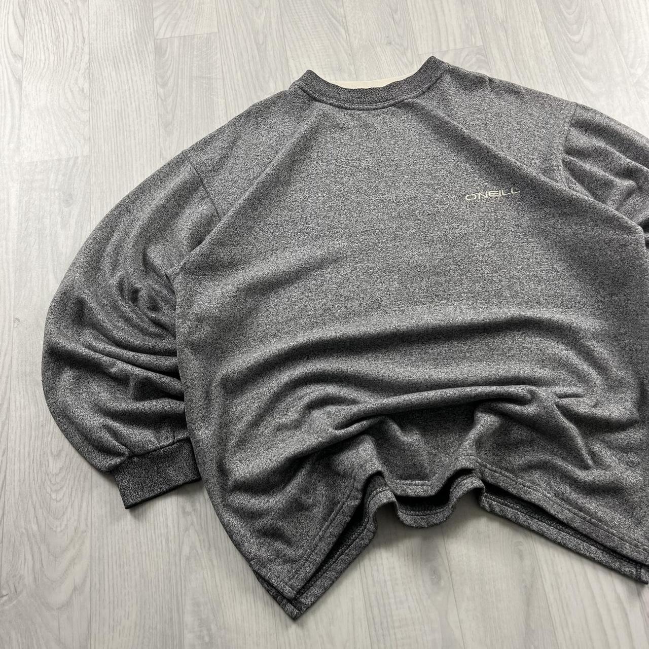 VINTAGE Y2K ONEILL GRAPHIC SWEATSHIRT GREY