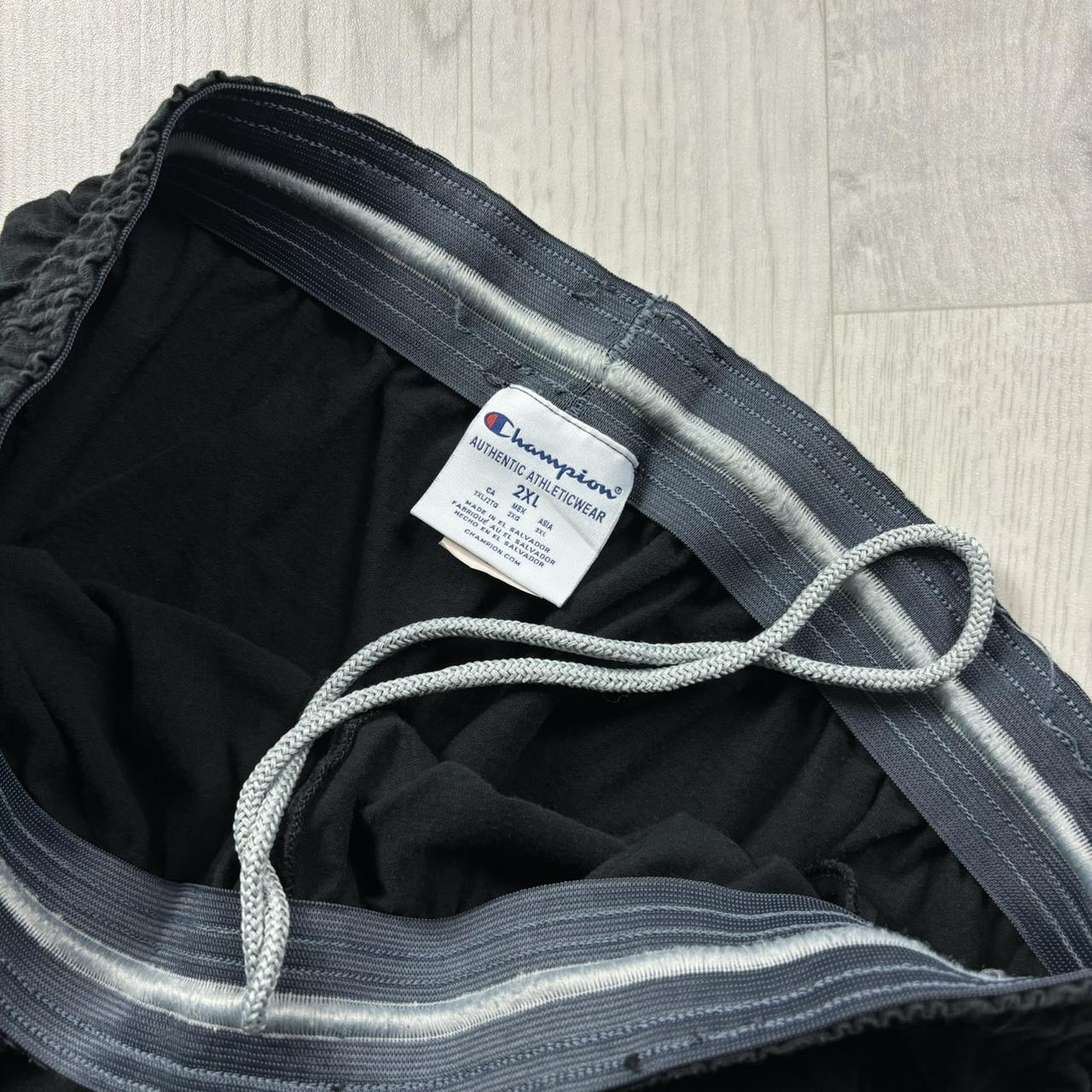 VINTAGE 00s CHAMPION BAGGY LIGHTWEIGHT SWEATPANTS BLACK