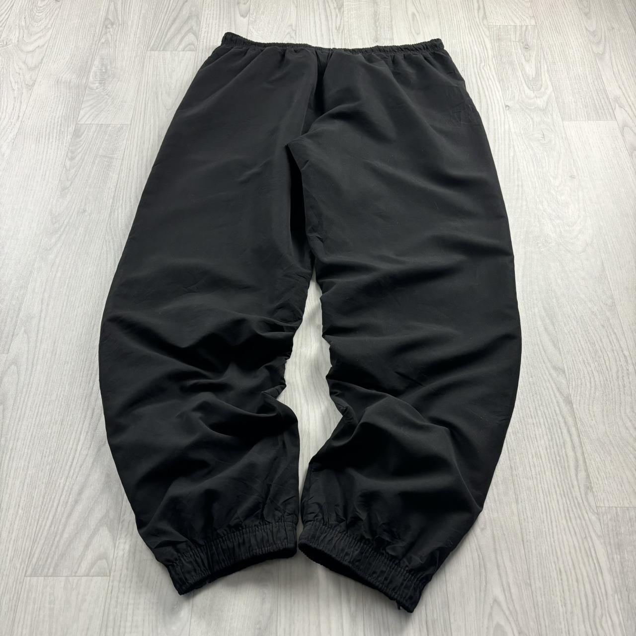 VINTAGE Y2K PUMA BAGGY TRACKSUIT BOTTOMS BLACK