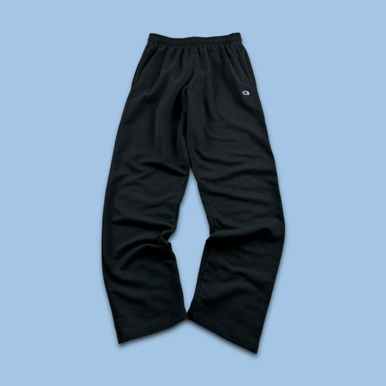 CHAMPION BAGGY SWEATPANTS BLACK (M)