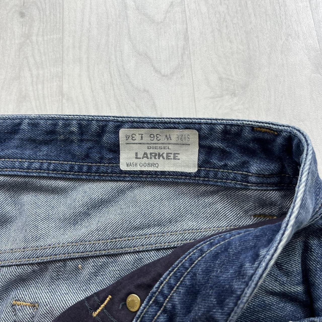 VINTAGE DIESEL LARKEE STRAIGHT LEG JEANS BLUE