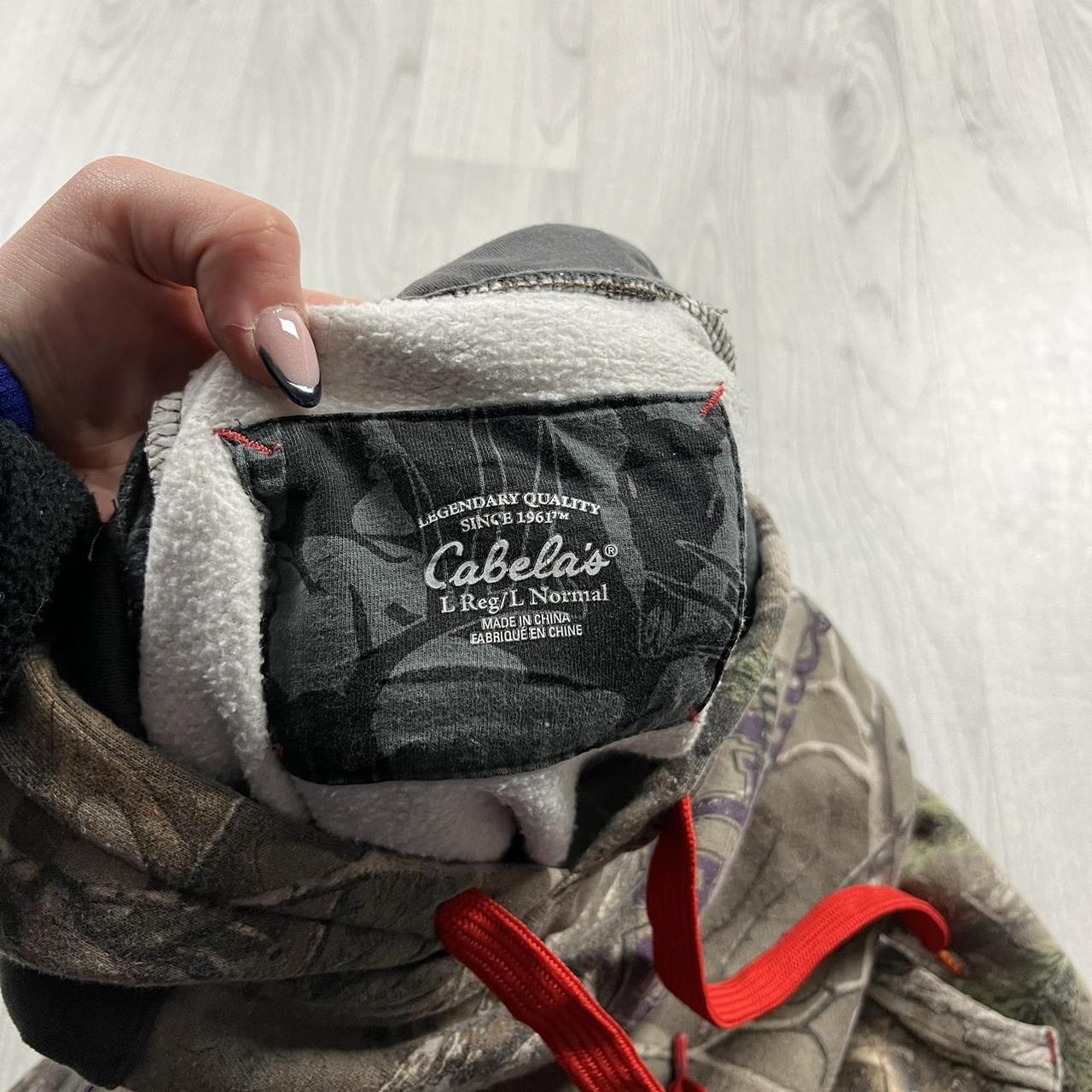 VINTAGE CABELAS REALTREE HOODIE CAMO