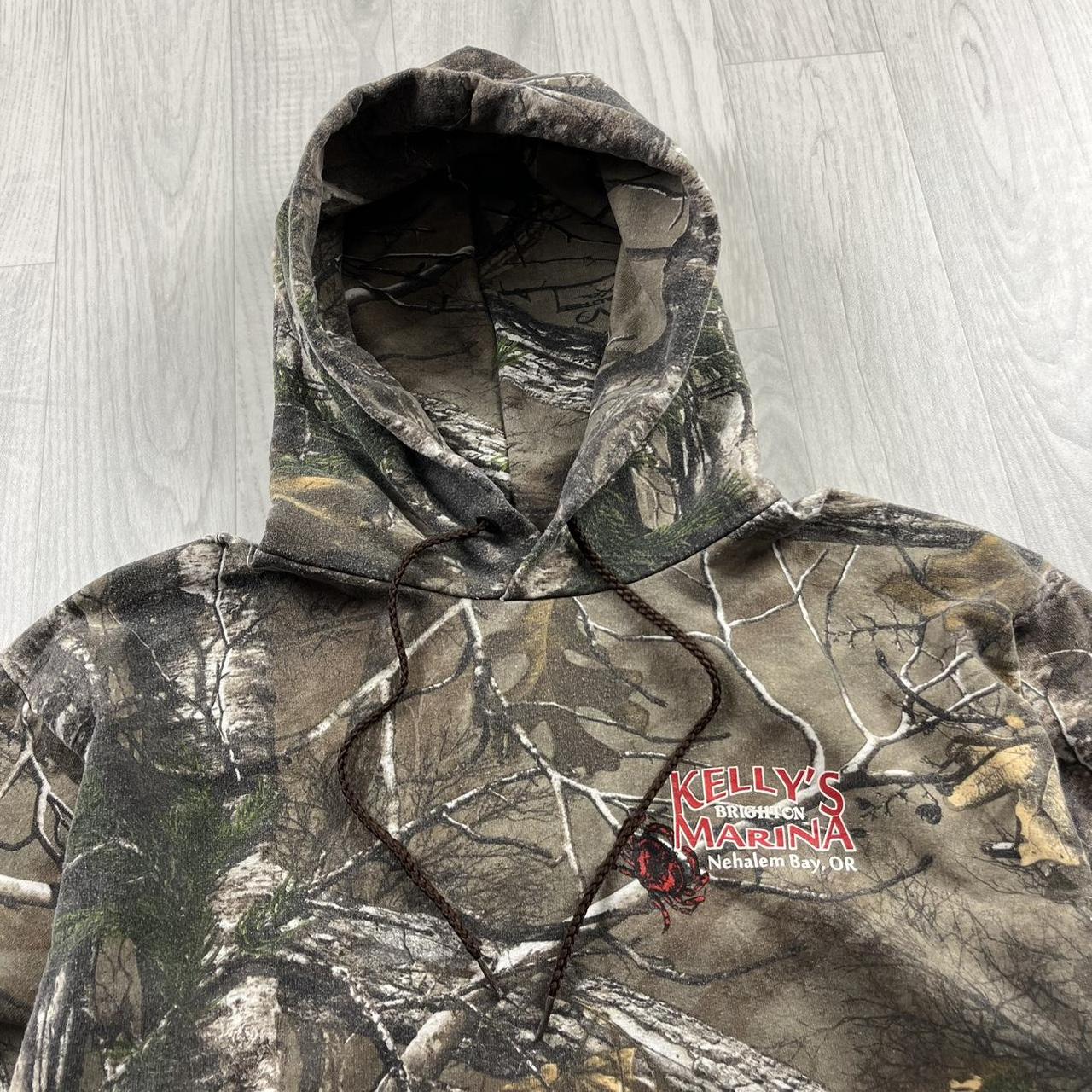 VINTAGE RUSSELL ATHLETIC REALTREE HOODIE CAMO