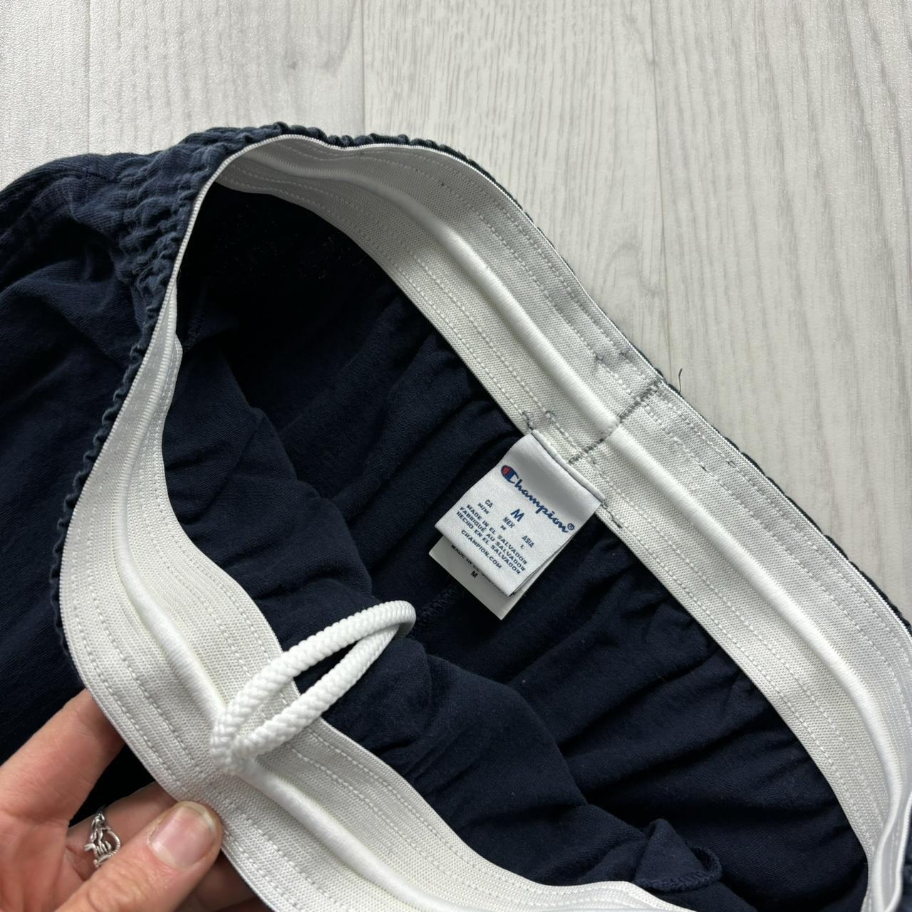 VINTAGE 00s CHAMPION STRAIGHT LEG LIGHTWEIGHT SWEATPANTS NAVY