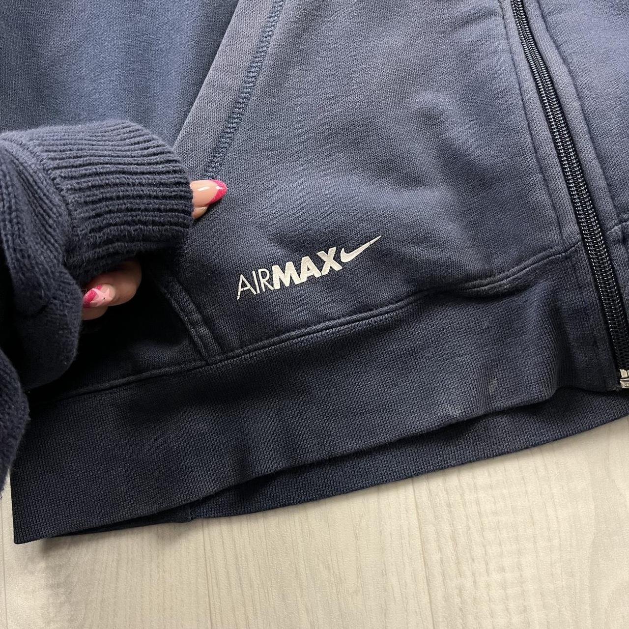 VINTAGE Y2K NIKE ZIP HOODIE NAVY