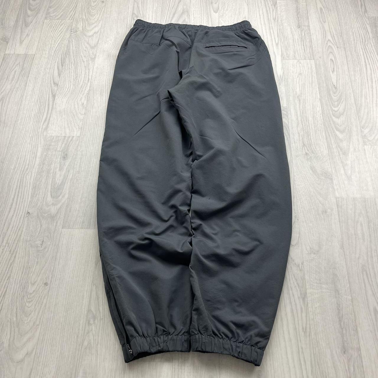 VINTAGE Y2K NIKE BAGGY TRACKSUIT BOTTOMS GREY
