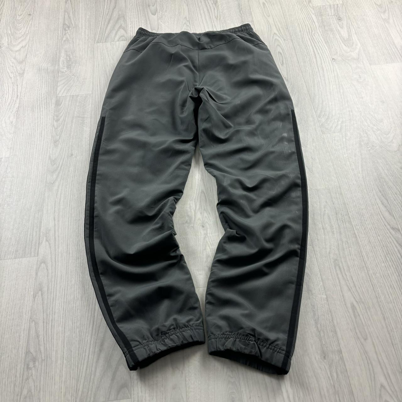 ADIDAS BAGGY TRACKSUIT BOTTOMS GREY