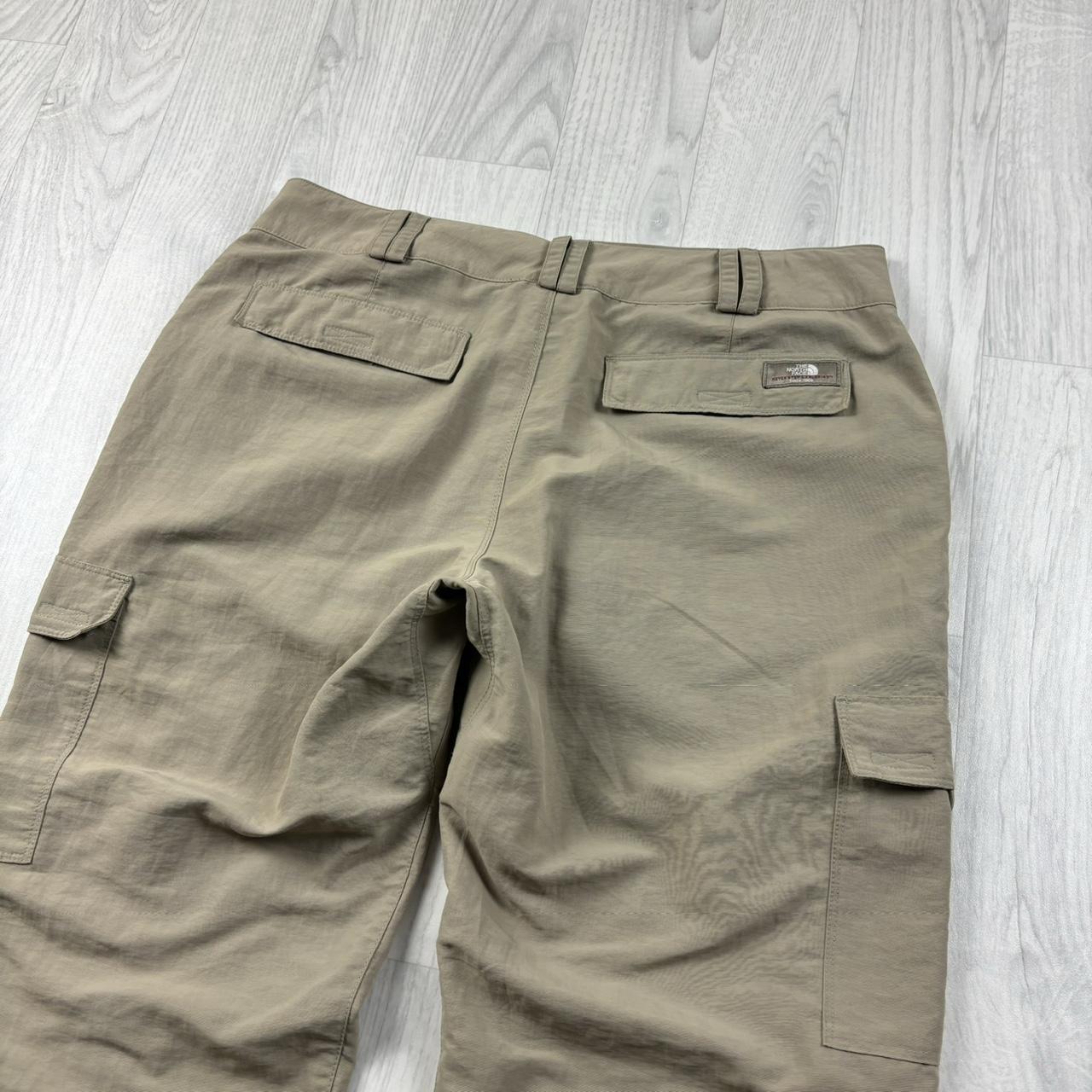VINTAGE Y2K THE NORTH FACE UTILITY 3/4 TROUSERS BEIGE