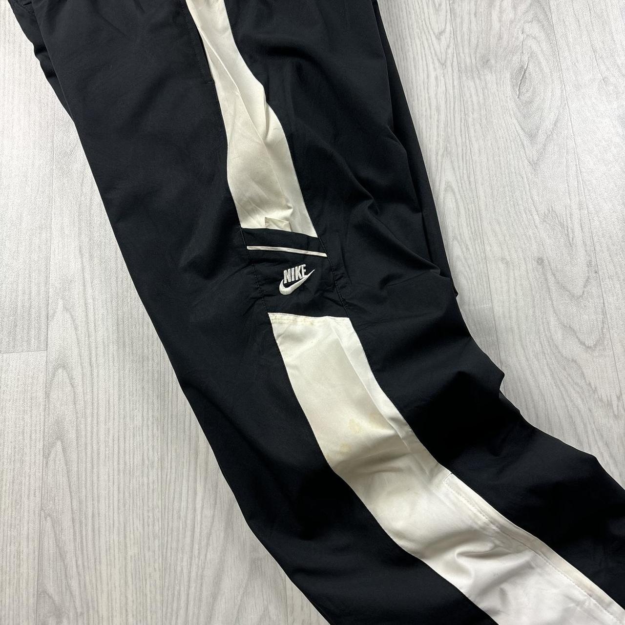 VINTAGE Y2K NIKE BAGGY TRACKSUIT BOTTOMS BLACK