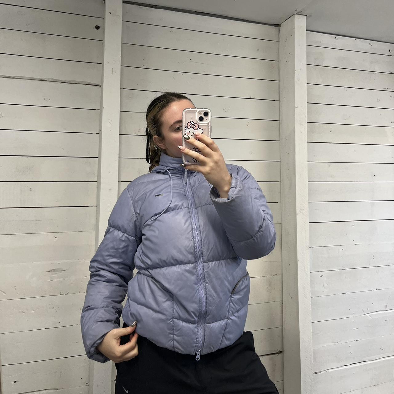 VINTAGE Y2K NIKE PUFFER JACKET LILAC