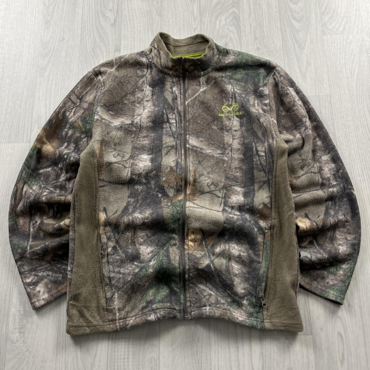 VINTAGE REALTREE ZIP UP FLEECE CAMO
