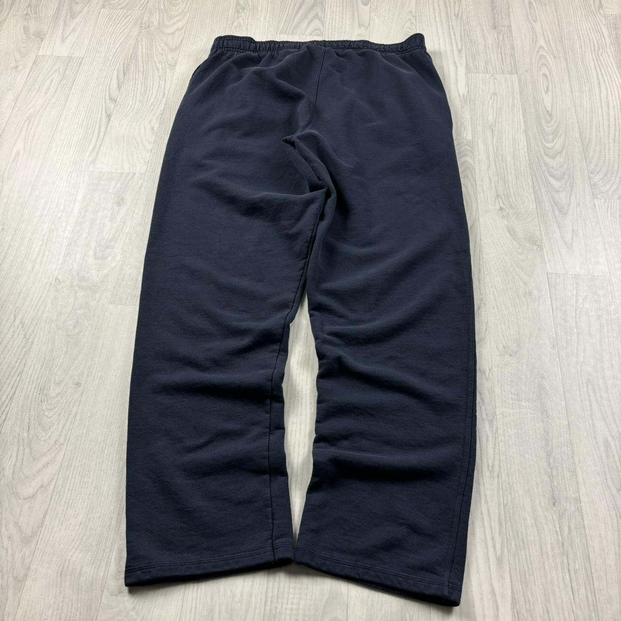 VINTAGE 00s CHAMPION BAGGY COTTON SWEATPANTS NAVY