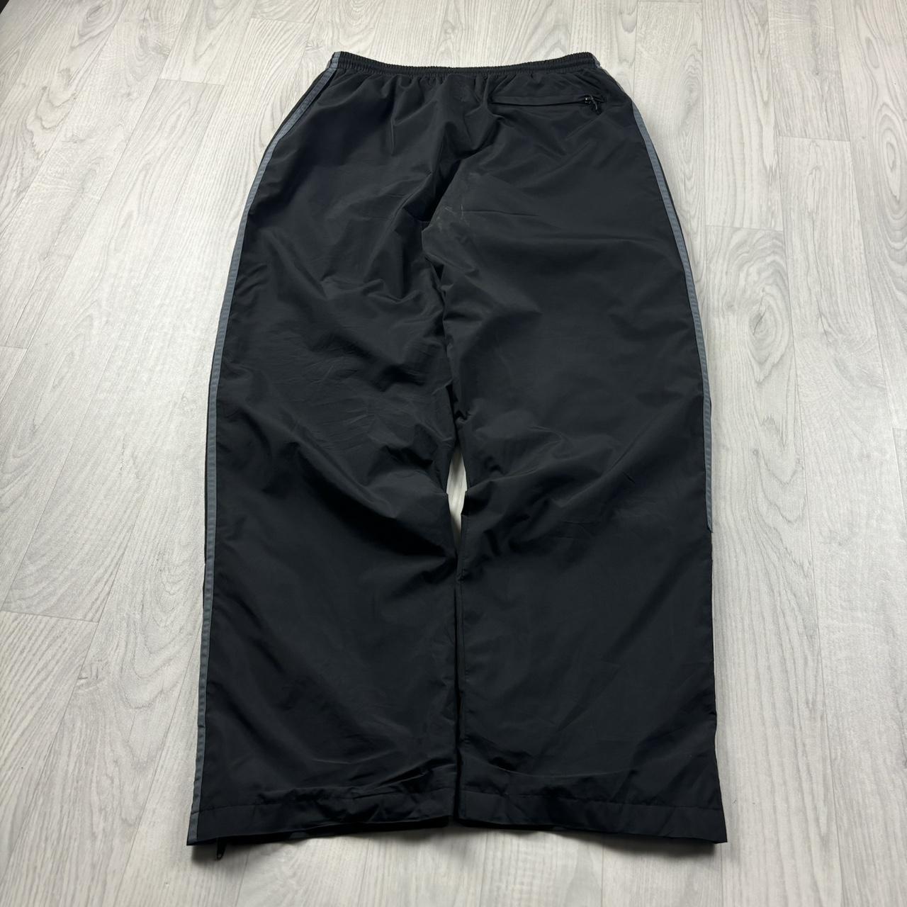 VINTAGE Y2K CHAMPION BAGGY TRACKSUIT BOTTOMS BLACK