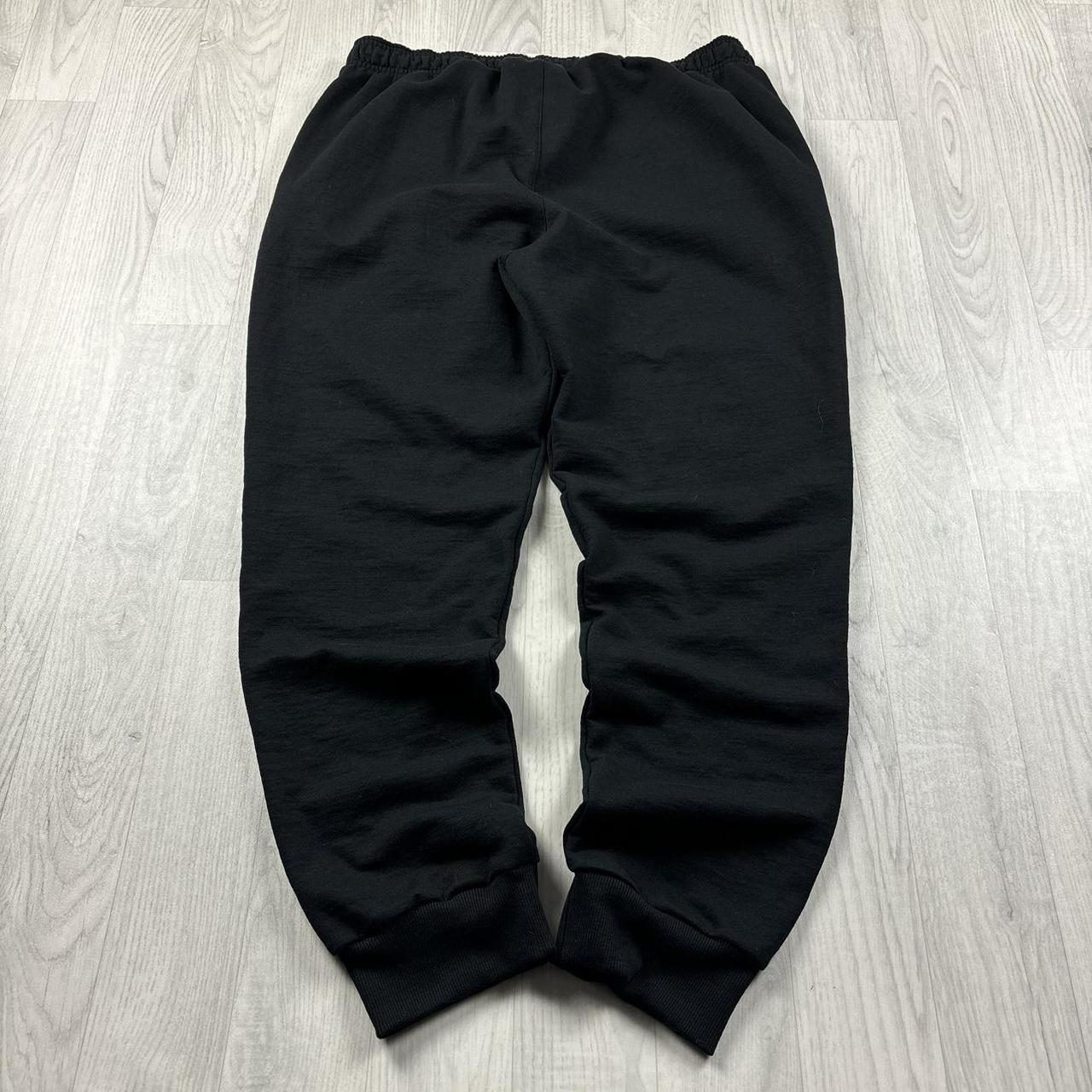 VINTAGE 00s CHAMPION BAGGY COTTON SWEATPANTS BLACK