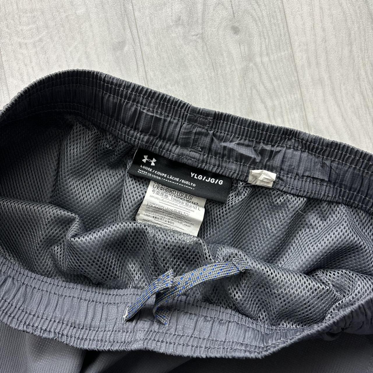 UNDER ARMOUR BAGGY TRACKSUIT BOTTOMS GREY