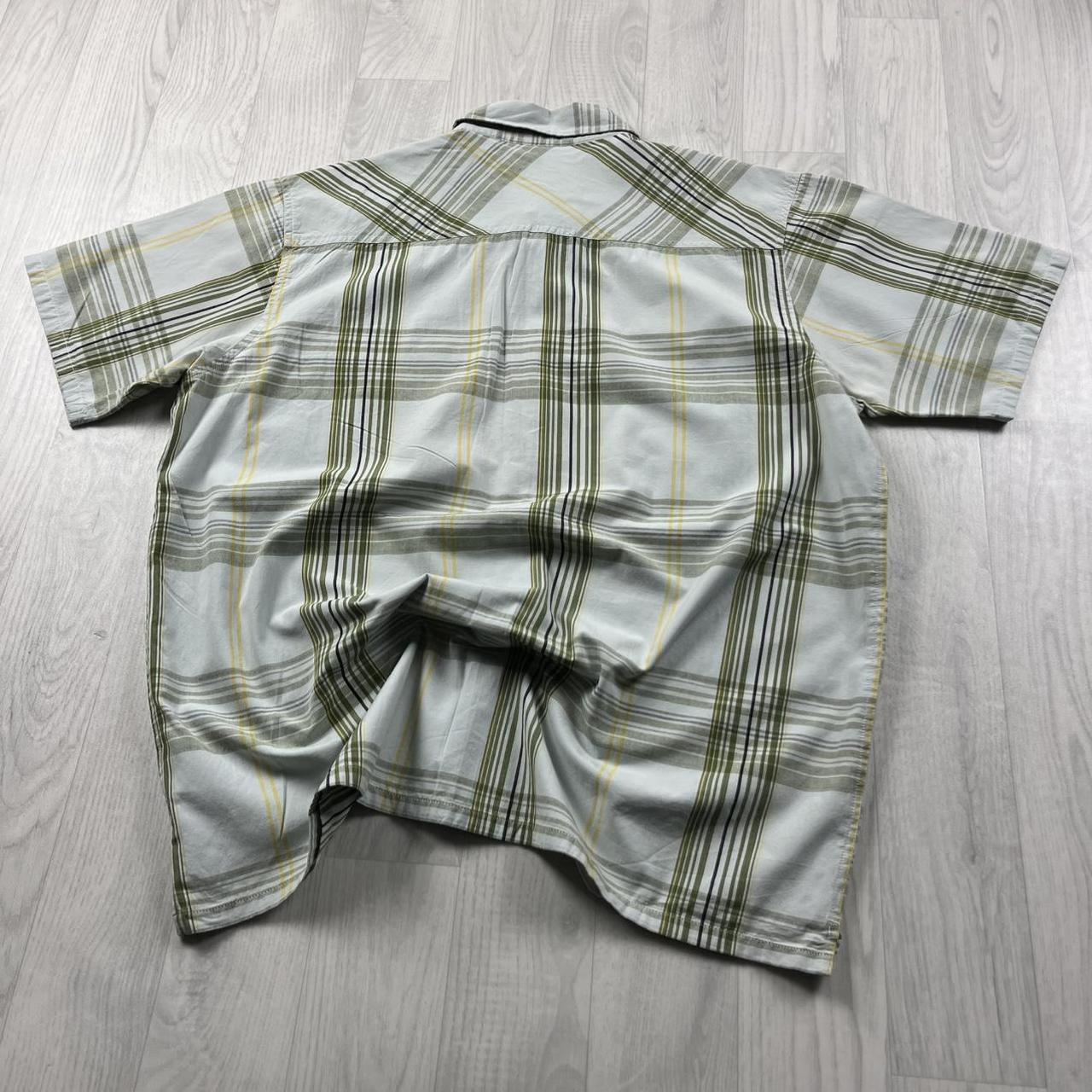 VINTAGE Y2K ANIMAL CHECKERED SHORT SLEEVE SHIRT MULTI