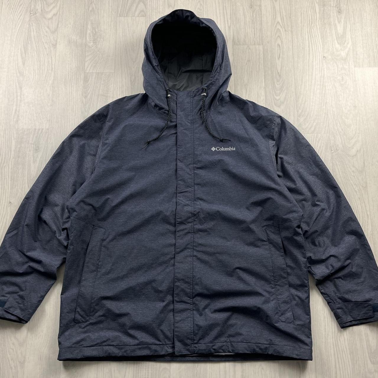 VINTAGE 00s COLUMBIA TECHNICAL LIGHTWEIGHT JACKET NAVY GREY