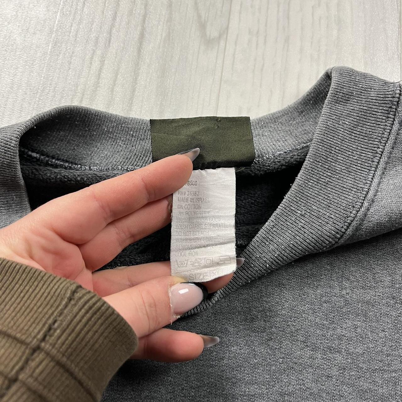 VINTAGE Y2K TIMBERLAND SPELL OUT SWEATSHIRT GREY