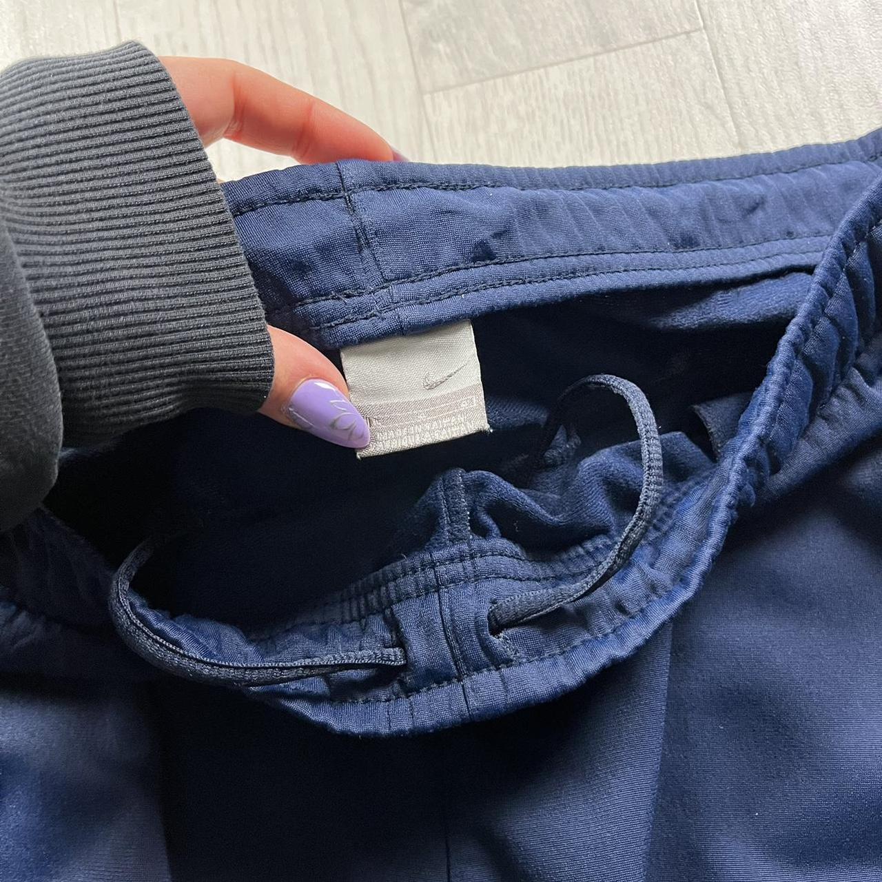 VINTAGE Y2K NIKE BAGGY TRACKSUIT BOTTOMS NAVY