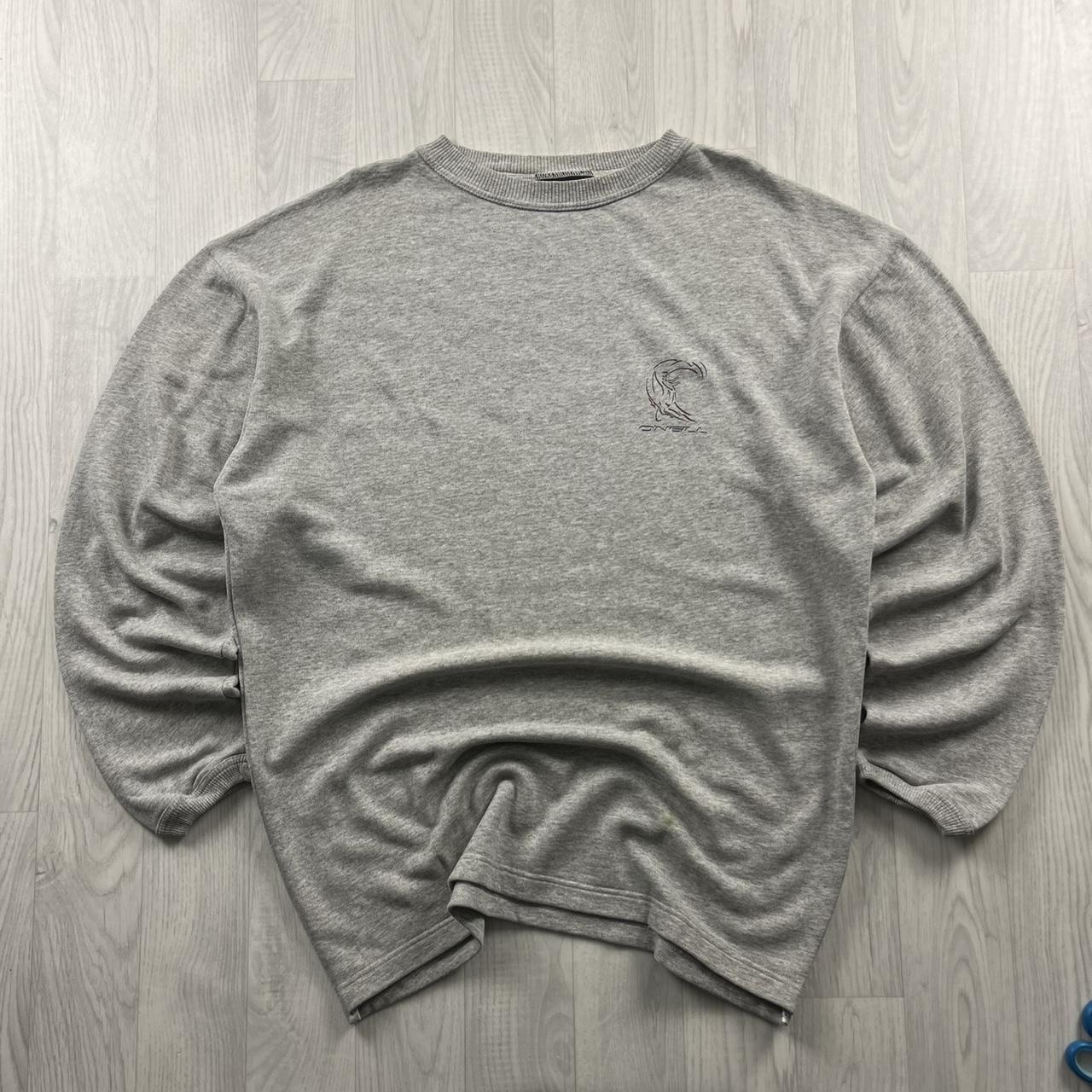 VINTAGE Y2K O’NEILL GRAPHIC SWEATSHIRT GREY