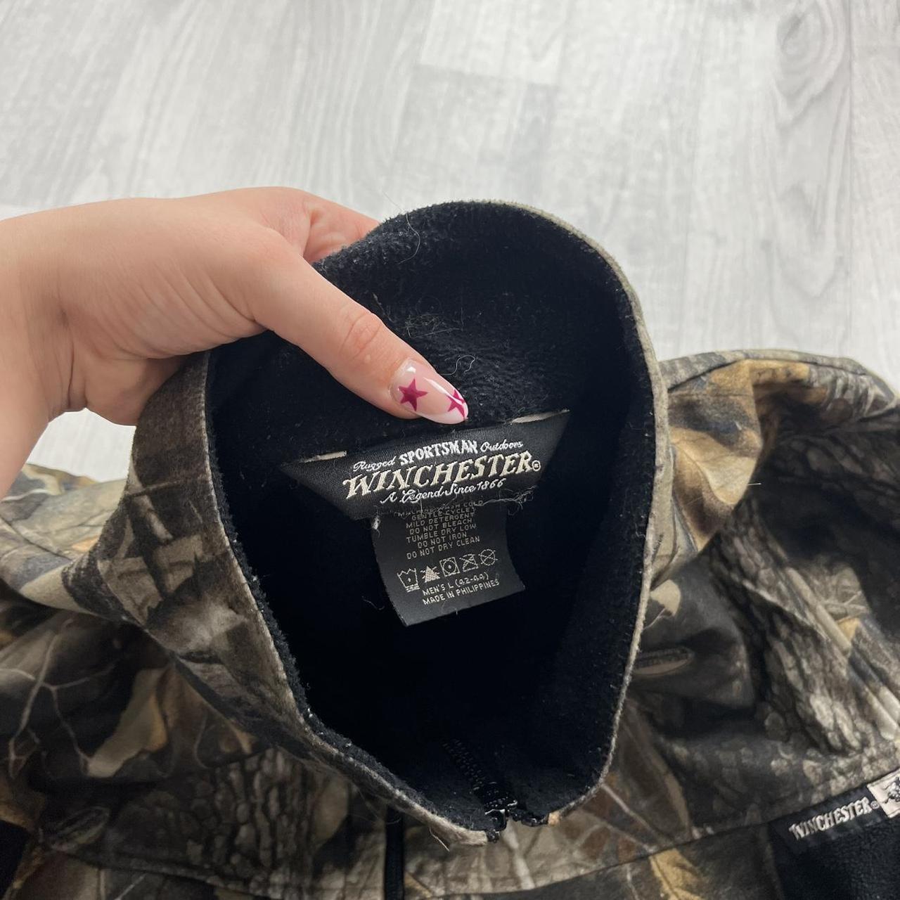 VINTAGE Y2K REALTREE CAMO ZIP UP FLEECE BLACK