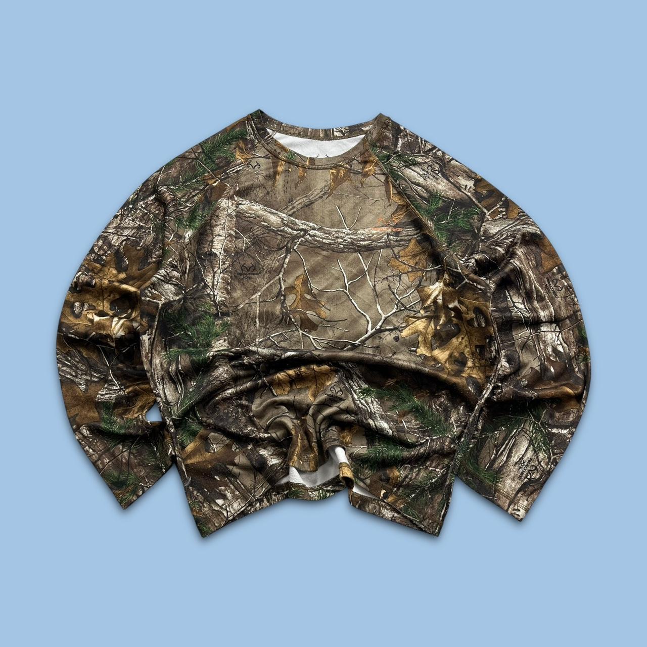 VINTAGE Y2K REALTREE LONG SLEEVE T SHIRT CAMO