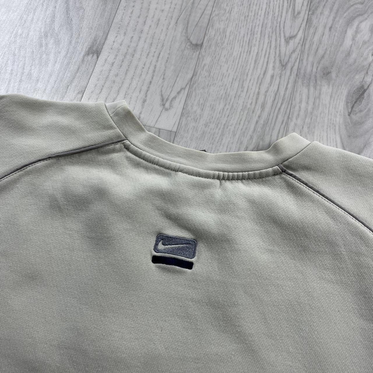 VINTAGE Y2K NIKE SPELL OUT SWEATSHIRT CREAM (S)