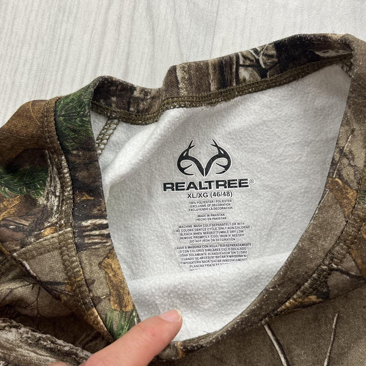 VINTAGE Y2K REALTREE LONG SLEEVE T SHIRT CAMO