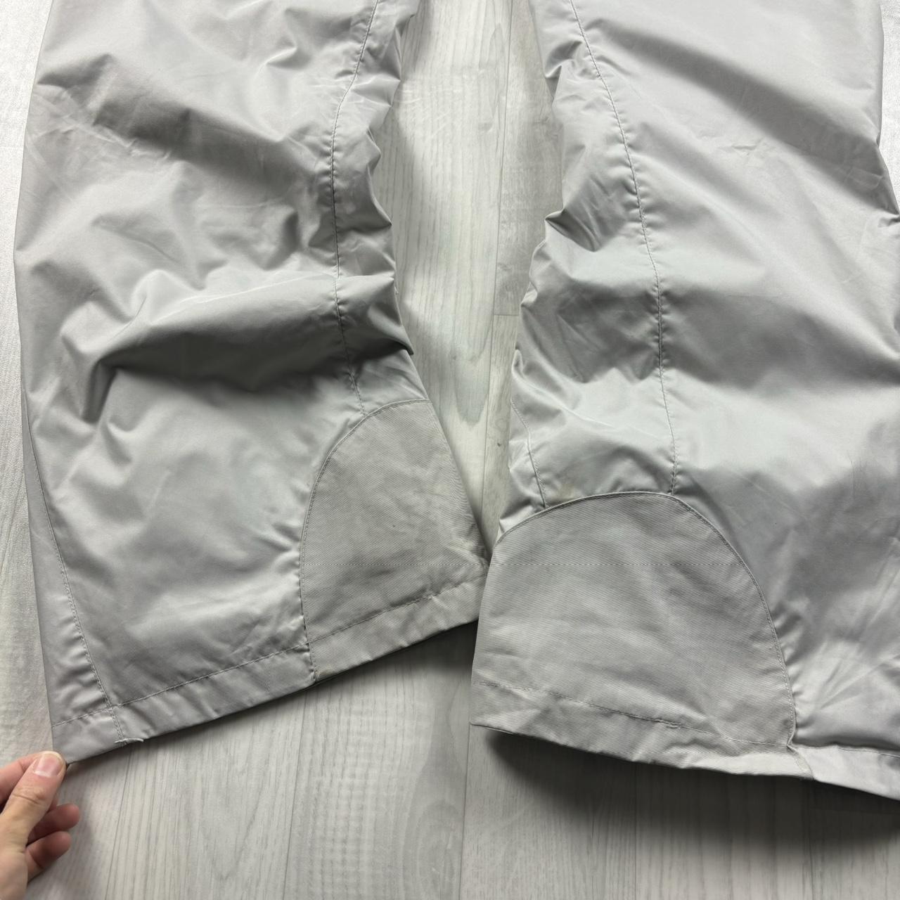 VINTAGE Y2K DECATHLON BAGGY SKI PANTS SALOPETTES GREY